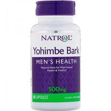 Йохімбе (Yohimbe Bark) 500 мг ТМ Natrol / Натрол 90 капсул Йохімбе (Yohimbe Bark) 500 мг ТМ Natrol / Натрол 90 капсул - Фото