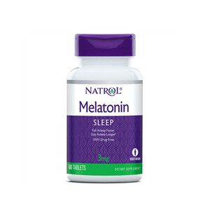 Мелатонін (Melatonin) 3 мг ТМ Natrol / Натрол 60 таблеток