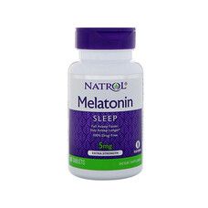 Мелатонин Экстра Сила 5 мг Melatonin ТМ Natrol / Натрол 60 таблеток - Фото