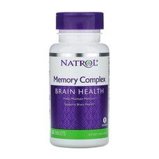 Memory Complex ТМ Natrol / Натрол таблетки №60 - Фото