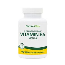 Витамин B-6 (Vitamin B6) 500 мг Nature's Plus 90 таблеток - Фото