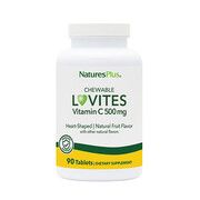 Вітамін C (Vitamin C Lovites) 500 мг Nature's Plus 90 жувальних таблеток - Фото