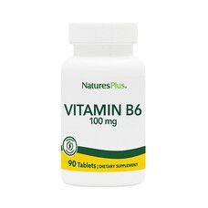 Витамин В-6 (Vitamin B6) 100 мг Nature's Plus 90 таблеток - Фото