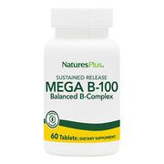 B-комплекс повільного вивільнення MEGA B-100 Nature's Plus 60 таблеток - Фото