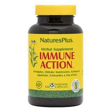 Иммуностимулирующий комплекс (Immune Action) Natures Plus 120 растительных капсул - Фото