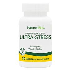 Комплекс для Боротьби зі Стресом із Залізом (Ultra Stress) Natures Plus 30 таблеток - Фото
