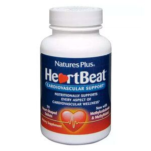Комплекс для підтримки серцево-судинної системи Heart Beat Natures Plus 90 таблеток