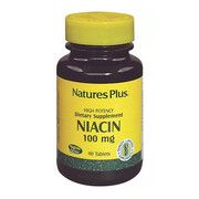 Ниацин Niacin 100 мг Natures Plus 90 таблеток - Фото