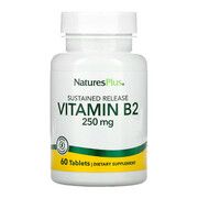 Рибофлавін Вітамін B-2 Natures Plus 250 мг 60 таблеток - Фото
