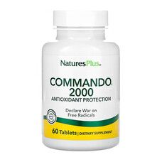 Антиоксидантная защита Commando 2000 Nature's Plus 60 таблеток - Фото