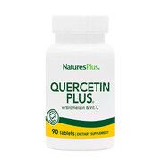 Кверцетин плюс та вітамін С Quercetin Plus with Vitamin C Natures Plus 90 таблеток - Фото