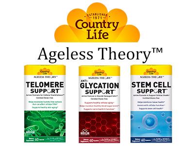 Витаминные комплексы Country Life® Ageless Theory™ - секрет здорового долголетия