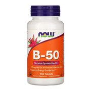 B-Комплекс 50 B-50 Now Foods 100 таблеток - Фото