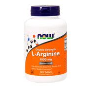 L-Аргінін 1000 мг Now Foods 120 таблеток - Фото