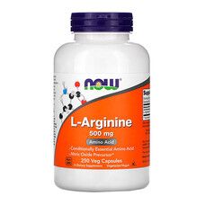 L-Аргинин 500 мг Now Foods 250 капсул - Фото