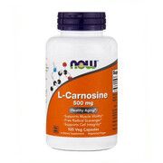 L-Карнозин (L-Carnosine) 500 мг ТМ Нау Фудс / Now Food 100 вегетарианских капсул - Фото