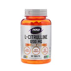 L-Цитрулін (L-Citrulline) 1200 мг ТМ Нау Фудс / Now Foods 120 таблеток - Фото