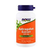 Екстракт астрагалу (Astragalus) 500 мг ТМ Нау Фудс / Now Foods 90 гелевих капсул - Фото