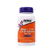 Бета-1,3/1,6-D-Глюкан (Beta-1,3/1,6-D-Glucan) 100 мг ТМ Нау Фудс/Now Food 90 капсул - Фото