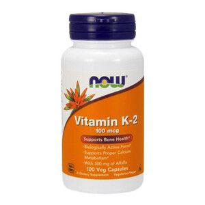 Витамин К2 100 мкг Now Foods гелевые капсулы №100