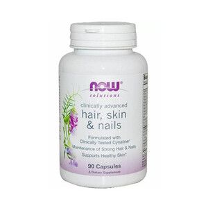Витамины Hair, Skin & Nails (Кожа, Волосы и Ногти) Now Foods капсулы №90