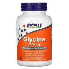 Глицин Now Foods 1000 мг гелевые капсулы №100 - Фото