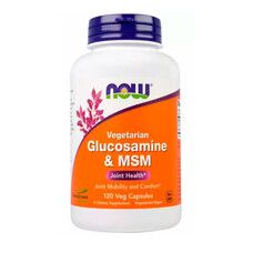 Глюкозамин & МСМ Now Foods гелевые капсулы №120 - Фото