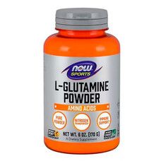 Глютамин L-Glutamine Powder Now Foods порошок 170 г - Фото