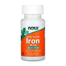 Железо Iron Now Foods гелевые капсулы 18мг №120  - Фото