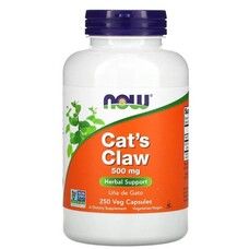 Кошачий коготь Cat's Claw Now Foods 500 мг вегетарианские капсулы № 100 - Фото