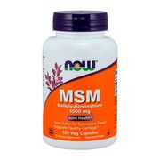 МСМ (Метилсульфонілметан) MSM Now Foods 1000 мг 120 капсул - Фото