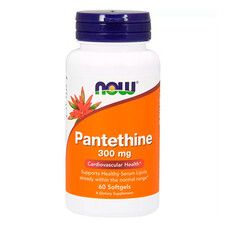 Пантетин Pantethine Now Foods 300 мг 60 желатиновых капсул - Фото
