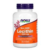 Подсолнуховый Лецитин 1200 мг Now Foods 100 желатиновых капсул - Фото