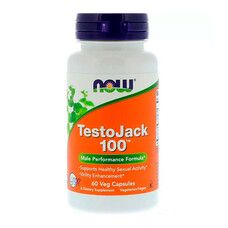 Репродуктивное здоровье мужчин ТестоДжек TestoJack 100 Now Foods 60 капсул - Фото