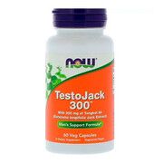 Репродуктивне здоров'я чоловіків ТестоДжек TestoJack 300 Now Foods 60 капсул - Фото