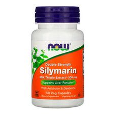 Силимарин (Расторопша) 300 мг Now Foods 50 капсул - Фото