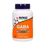 Амінокислота GABA 500 мг Now Foods 100 капсул - Фото