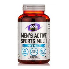 Мультикомплекс для мужчин Men's Active Sports Multi Now Foods 90 мягких капсул - Фото