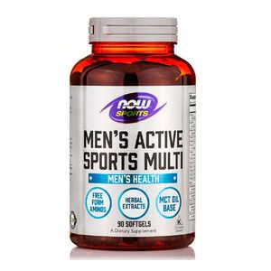 Мультикомплекс для мужчин Men's Active Sports Multi Now Foods 90 мягких капсул