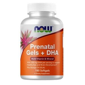 Now Pre-Natal Multi з DHA ТМ Нау Фудс / Now Foods мягкие капсулы №90