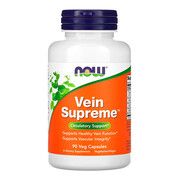 Здоровье вен Vein Supreme Now Foods 90 вегетарианских капсул - Фото