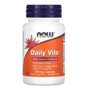 Комплекс Вітамінів та мінералів Daily Vits Now Foods 30 вегетаріанських капсул - Фото