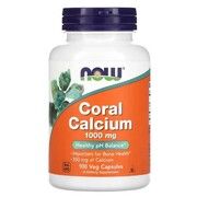 Коралловый Кальций 1000 мг Coral Calcium Now Foods 100 вегетарианских капсул - Фото
