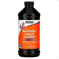 Подсолнечный жидкий лецитин Sunflower Liquid Lecithin ТМ Нау Фудс/Now Foods 473 мл - Фото