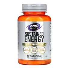 Энергетическая формула Sustained Energy ТМ Нау Фудс / Now Foods 90 вегетарианских капсул - Фото
