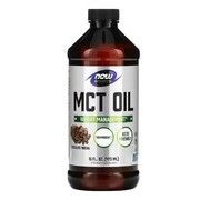 Масло МСТ для похудения MCT Oil ТМ Нау Фудс / Now Foods Sports вкус шоколадного мокко 473 мл - Фото