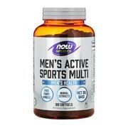Мультивитамины для мужчин Men's Active Multi Sports ТМ Нау Фудс / Now Foods 180 капсул - Фото