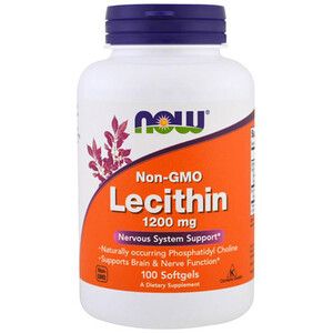 Лецитин ТМ Нау Фудс / Now Foods 1200 мг 100 капсул 