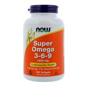 Супер Омега 3-6-9 ТМ Нау Фудс / Now Foods 1200 мг 180 капсул - Фото