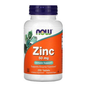Zinc Gluconate Now Foods - 50mg таблетки №100